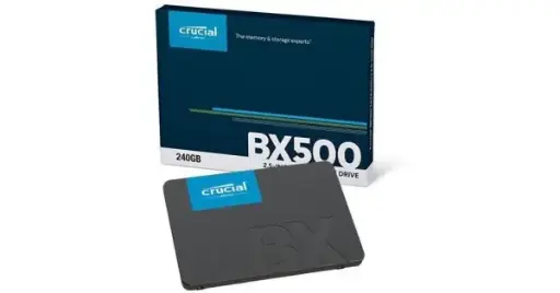 [SSD-240-CBX500] Solid State Drive 240GB Crucial 2.5" SATA BX500