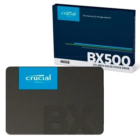 [SSD-480-CBX500] Solid State Drive Crucial 480GB 2.5" SATA