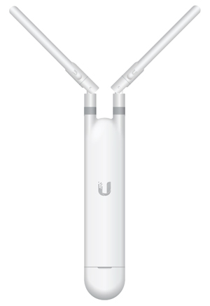 Ubiquiti UAP-AC-M-US Compact Indoor/Outdoor WiFi 5 AP with 4 Spatial Streams and Optional External Antenna Support for Directional Coverage