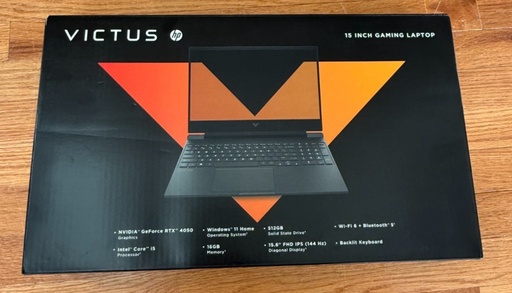 HP Victus 15-FA2082 15.6 Inch FHD 144Hz IPS Windows 11 Gaming Laptop Intel Core I5-13420H 16GB RAM 512GB SSD RTX 4050 6144MB Mica Silver